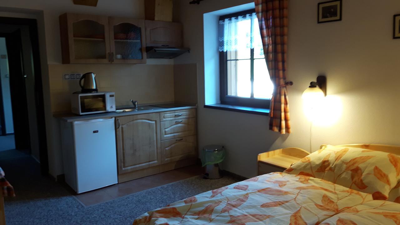 Chata U Tri Sluk Modrava Dış mekan fotoğraf